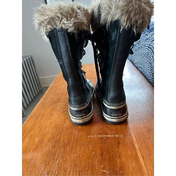 Sorel black suede Joan of Arc boots 7 - Picture 8 of 9